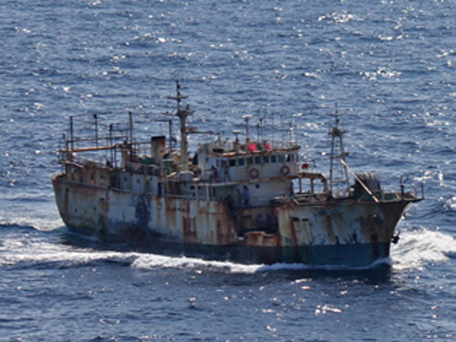 IUU fishing vessel