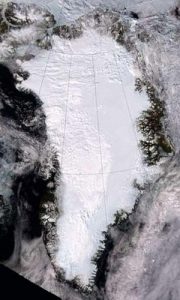 greenland satellite image